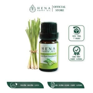 Tinh dầu sả chanh thiên nhiên – Nguyên chất xông phòng, thư giãn – Lọ 10ml